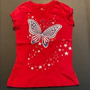 Children’s Place star butterfly top 5/6